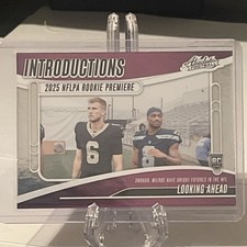 2025 Panini Absolute Football Introductions #I-TSH Shough Milroe Saints Seahawks