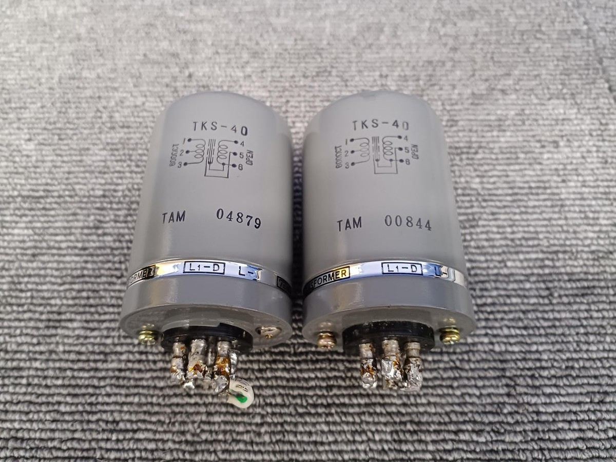 TAMURA TKS-50 Input transformer Pair Set w/ Box Used Japan | eBay