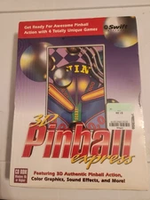 3D Pinball Express PC CD-ROM 1999 Big Box NEW & SEALED
