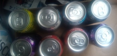 Fanta 2024 2025 Halloween Set 8 Cans empty B/O Myers Chucky