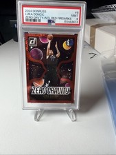 2024-25 Panini Donruss - Zero Gravity Luka Dončić Red Fireworks 47/55 PSA 9