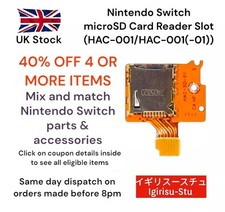 Replacement Nintendo Switch microSD/Micro SD TF Card Reader Slot Board