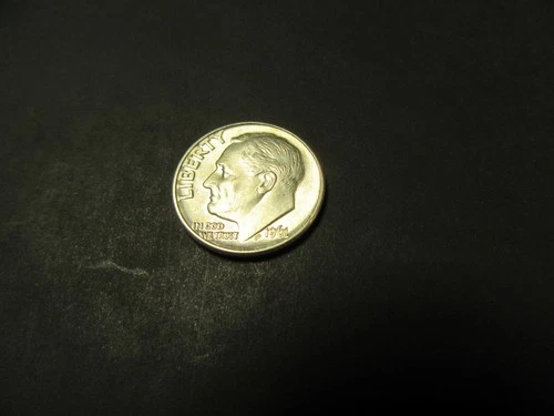 1961 D Silver Roosevelt Dime Unc.