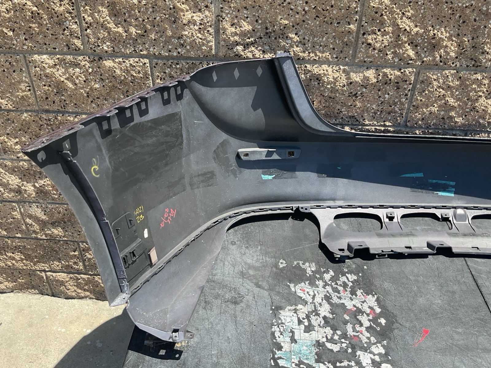 2014 2015 2016 2017 MASERATI GHIBLI REAR BUMPER USED OEM
