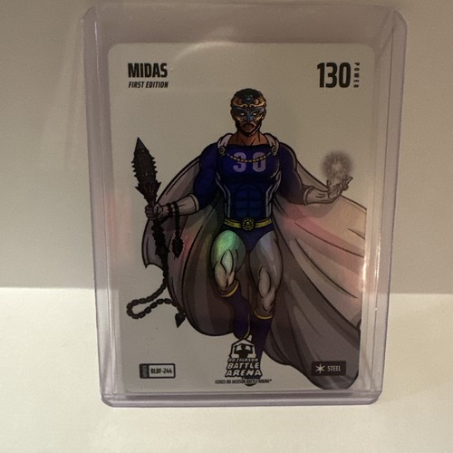 Bo Jackson Battle Arena Blizzard Battlefoil BLBF-244 Steel Midas Steph Curry