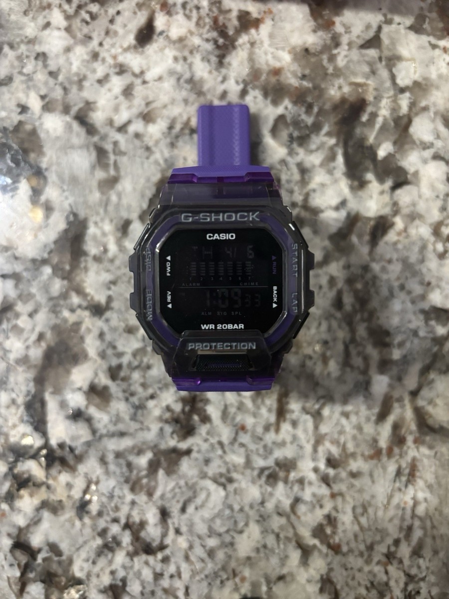 Casio G-SHOCK & Baby-G Multicolor Resin Wristwatch Set Shock