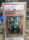 2021 Panini Donruss Optic Rated Rookie Trevor Lawrence#201Orange Scope Prizm /79