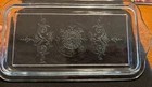 Vintage FIRE KING SAPPHIRE BLUE 'PHILBE' REFRIGERATOR Lid 10” x 5.25”