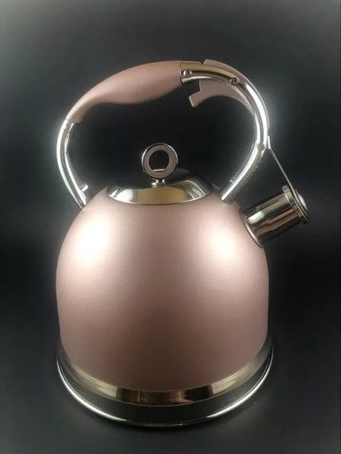 Sotya SUS304 Stainless Steel Whistling Kettle - Bronze
