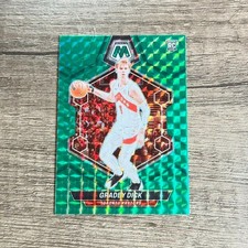 2023-24 Panini Mosaic - Rookies Gradey Dick #239 Green Mosaic Prizm (RC)