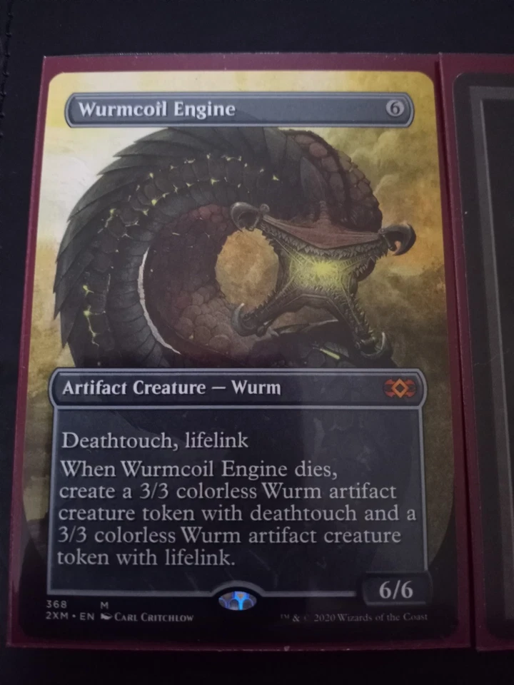 Wurmcoil Engine (Borderless) Double Masters - 368 NM - Comes With Custom Tokens - Image 2 of 3
