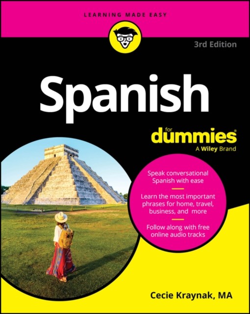 Spanish For Dummies, 3rd Edition by Cecie Kraynak (Paperback Book)