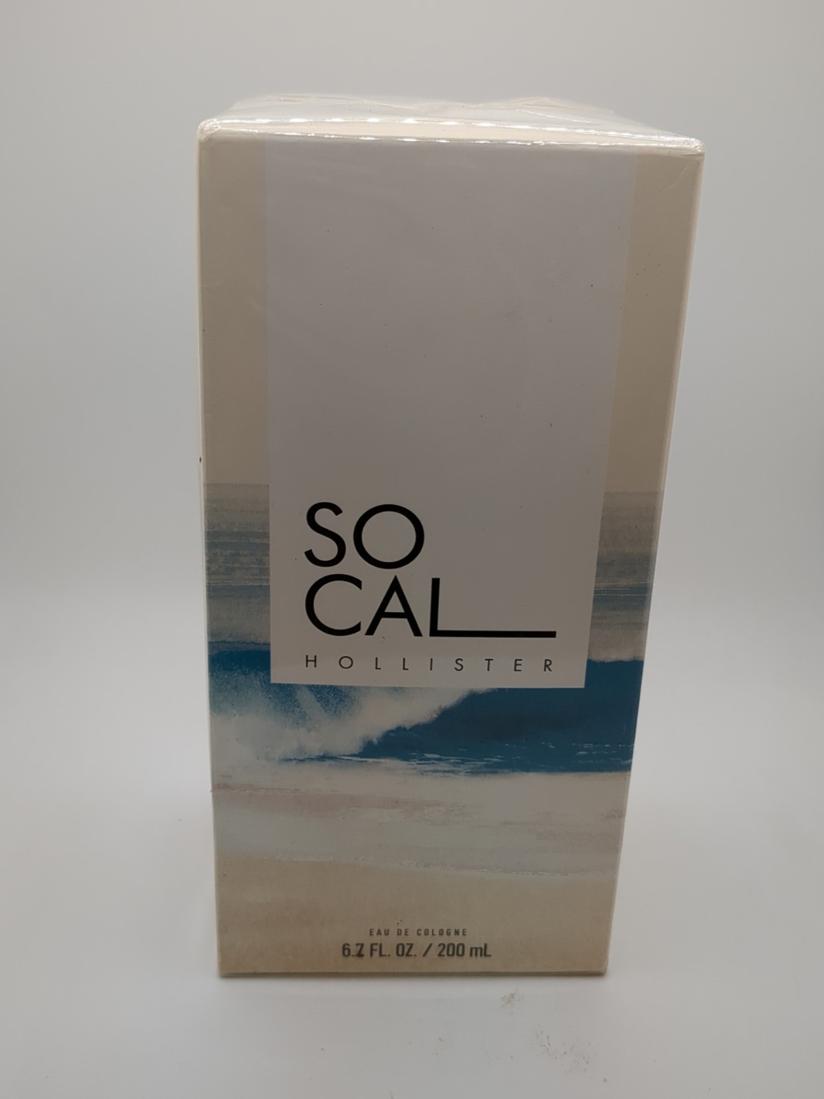 Hollister So Cal Socal Eau De Cologne spray 6.7 Fl Oz BIG SIZE NEW & SEALED RARE