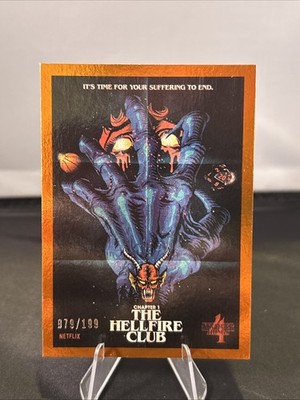 Zerocool Netflix Stranger Things 4 Insert: THE HELLFIRE CLUB /199 BB-1