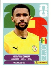 2026 Panini World Cup Stickers  #SEN3  Yehvann Diouf - Senegal   MLS