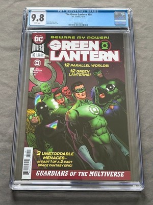 The Green Lantern #10 CGC 9.8 NM Grant Morrison Liam Sharp DC Comics HBO series