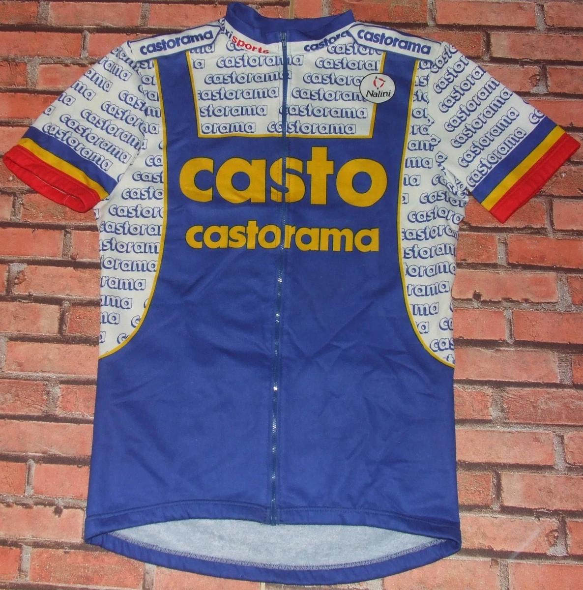Maillot Cyclisme Nalini Castorama – Taille XL – Occasion