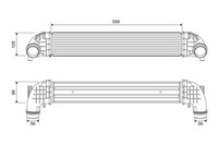 Valeo 818698 LadeluftküHler FüR Opel