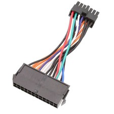 10CM Durable 24 Pin To 14 Pin PSU Power Supply Cord ATX Adapter Cable For