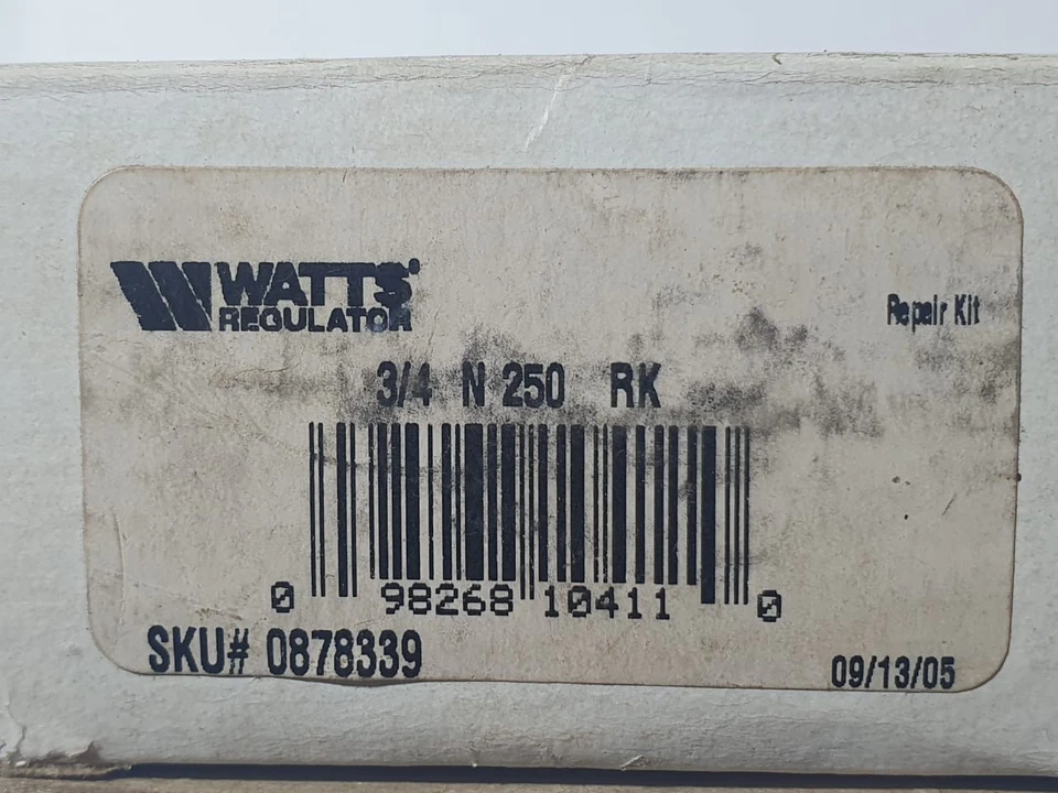 NEW | WATTS REGULATION RK LFN250 3/4" WATER PRESSURE VALVE N250 REPAIR KIT - Image 2 of 4