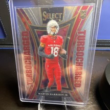 Panini Select Turbocharged Marvin Harrison Jr. #2 Arizona Cardinals Football