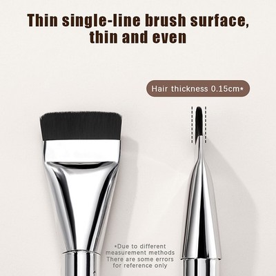 1Pcs Soft Bristles Face Makeup Brush Applicator Double-Ended Makeup Tools