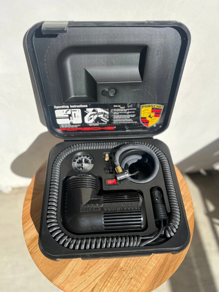 Inflador de aire intercompresor genuino Porsche OEM inflador de neumáticos 911 944 928 968 Foto 4 de 4