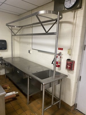 Work Tables - Pot Rack