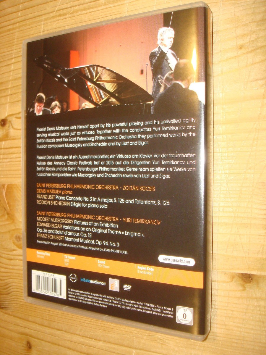 (未使用･未開封品)　Annecy Classical Festival / Matsuev / Temirkanov [DVD] 0pbj0lf DENIS MATSUEV Annecy Classic Festival KOCSIS YURI TEMIRKANOV