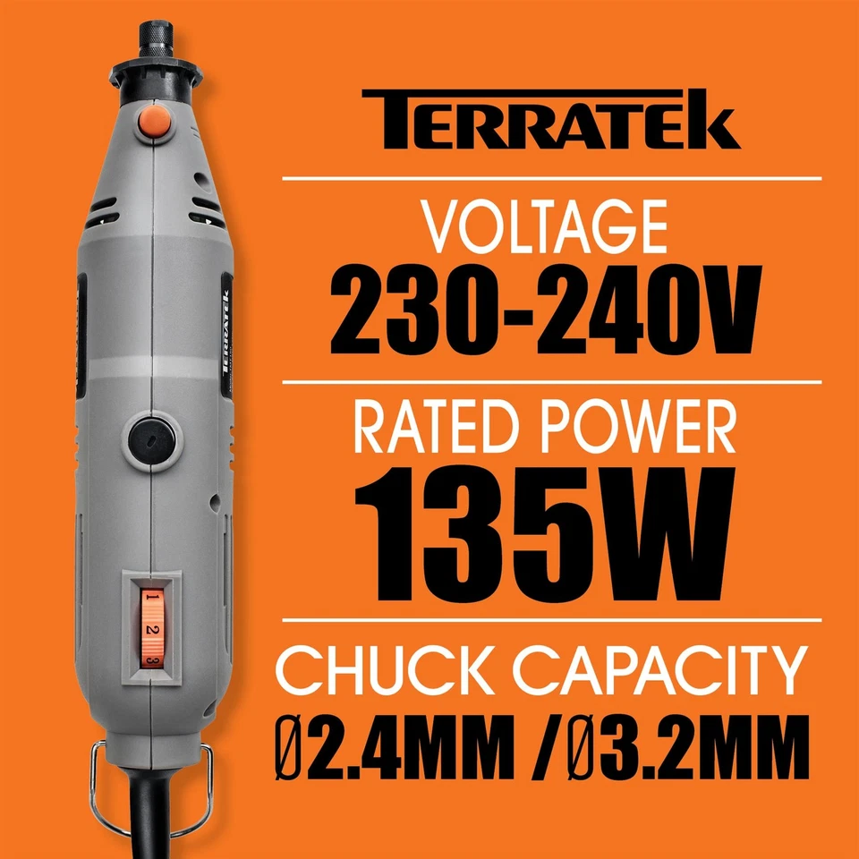 234pc Rotary Multi Tool Set & Accessories Mini Drill Hobby Dremel Compatible - Image 4 of 4