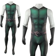 The Deep Jumpsuit Superhero The Boys Bodysuit Cosplay Tights Costume Halloween
