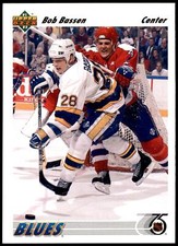 Bob Bassen #319b 1991-92 Upper Deck
