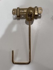 Authentic Louis Vuitton Gold Plated Hanger With Attachment For Garment Bag