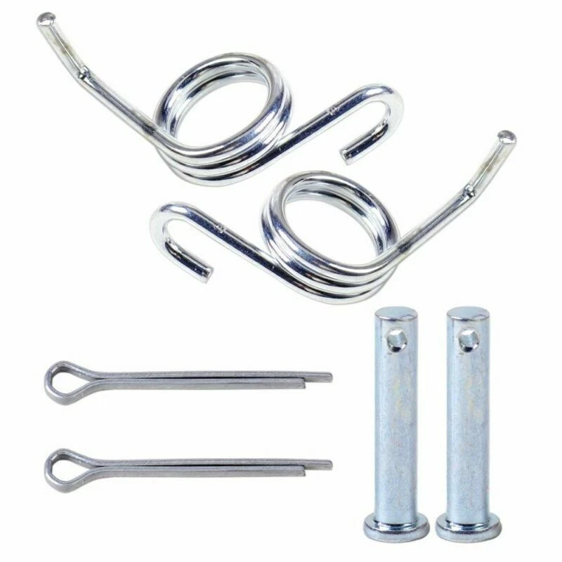 2X Silver Stainless Steel Universal Motorcycle Front Foot Peg Footrest USA Stock - Image 4 of 4