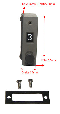 Digitran Switch 12-D514A 8849G  Wahlschalter / Kodierschalter 4-Positionen