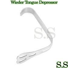 WIEDER Tongue Depressor Surgical Dental Oral Instrument