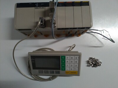 SPS Omron Sysmac CQM1 CPU43-E Komplettsystem mit original Display
