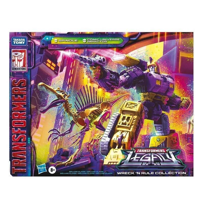 Hasbro Transformers Legacy Wreck ‘N Rule Collection Comic Impactor and Spindle - Image 2 of 4