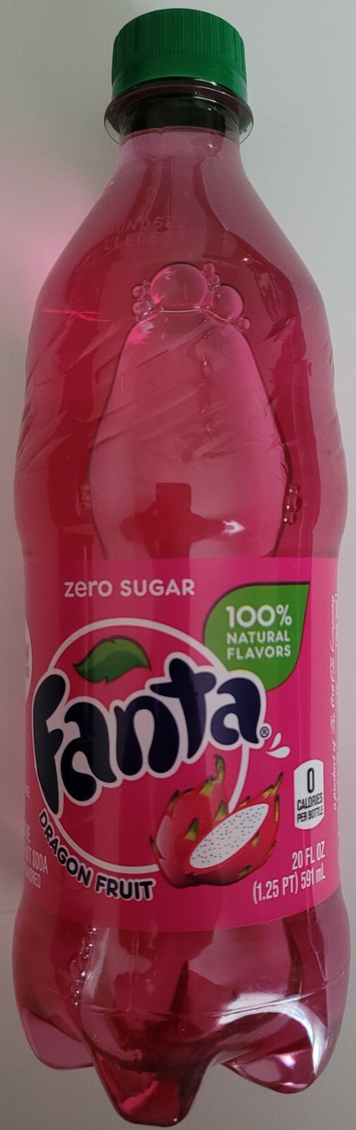 NEW Fanta Dragon Fruit Flavored Soda 20 Oz Grelly USA