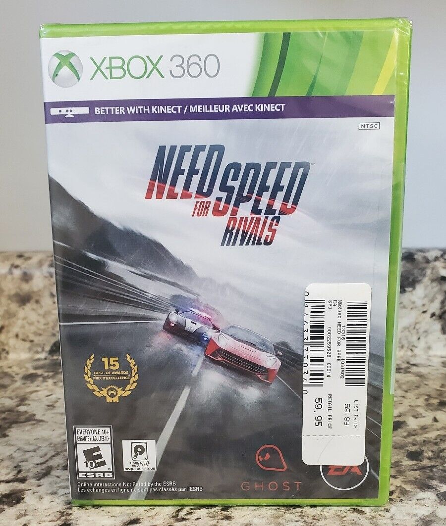 Video Game Need For Speed: Rivals Russian Version (xbox 360) Used