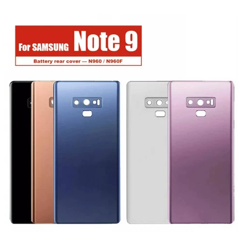 Rückseite Glas Akkudeckel mit Objektivdeckel für Samsung Galaxy Note 8 9 10 20 10 Plus - Bild 8 von 55