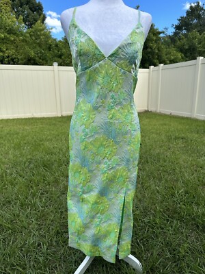 NWT Lulu's rivetingly radiant green floral jacquard key lime midi dress Sz XL | eBay NWT Lulu's rivetingly radiant green floral jacquard key lime midi dress Sz XL | eBay