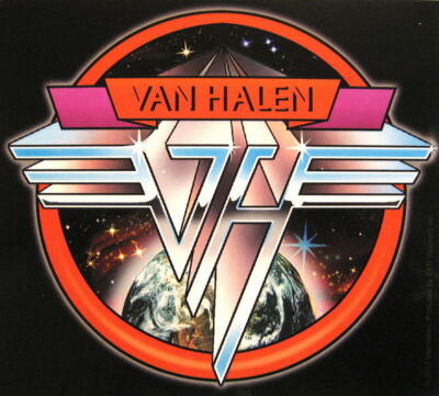VAN HALEN AUFKLEBER STICKER # 4 THE VERY BEST OF 13x11cm