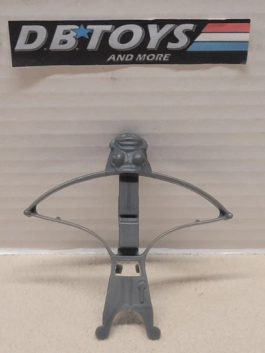 Vintage He-man Heman Mantenna Gray Crossbow Weapon Part MOTU 1984 - MINTY