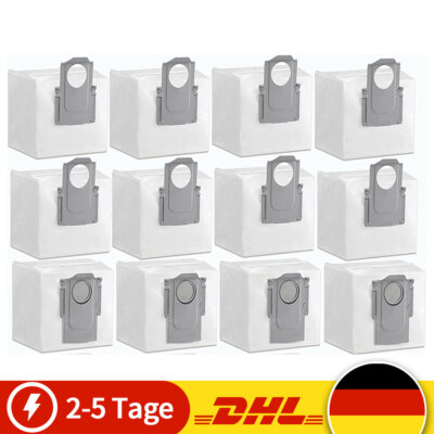 12 Staubsaugerbeutel Für Roborock S7 Maxv Ultra / S7 Pro Ultra / Q7 Q7 Max / Q5+
