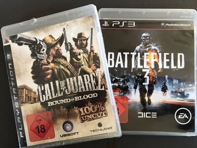 Call of Juarez - Bound in Blood Playstation 3 Spiel PS3 neu / Battlefield 3
