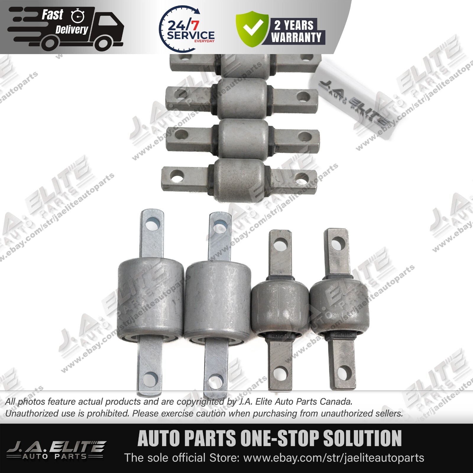 8pcs Front Upper & Lower Control Arm Bushing fit Ferrari 458 488 812