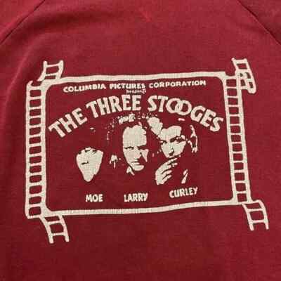 90s USA製 vintage スウェットThe Three Stooges LOGO 7 Vintage 90's The Three Stooges Logo Sweatshirt, Size Large