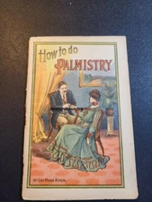 PALMISTRY BY READING LINES OF THE HAND VG+ FRANK TOUSEY 1902 DIME NOVEL