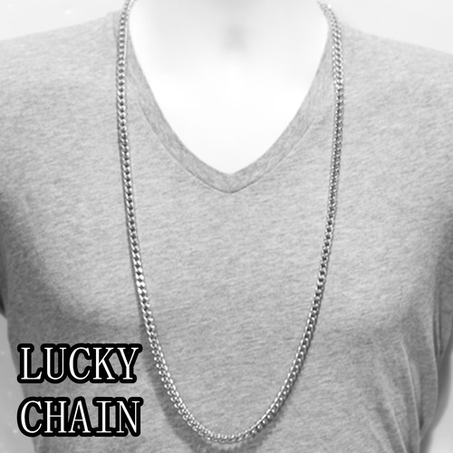 MEN`S STAINLESS STEEL FRANCO BOX CHAIN 